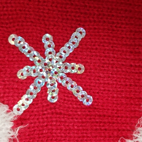 33 Degrees Gingerbread with Peppermint Candy Knit Ugly Christmas Sweater Size XS - Picture 12 of 15